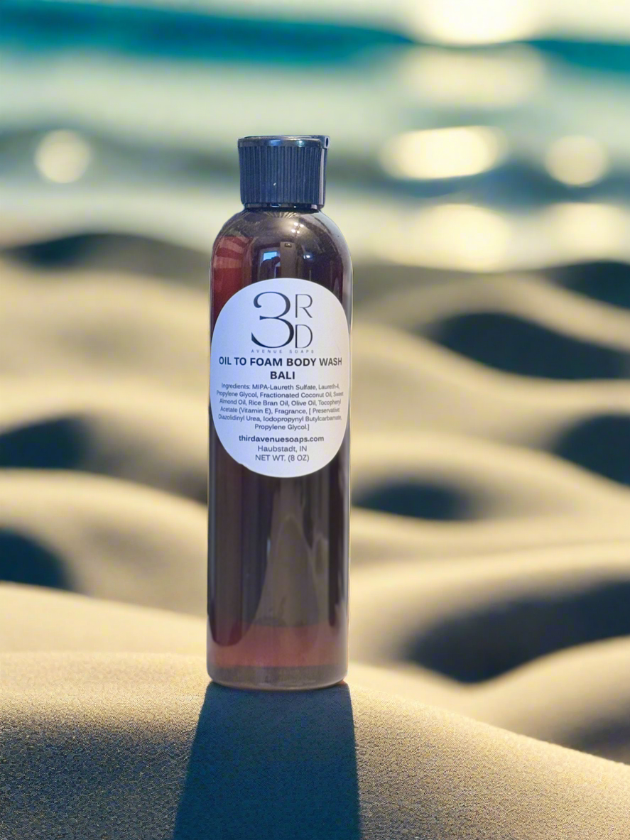 Bali Oil to Foam Body Wash