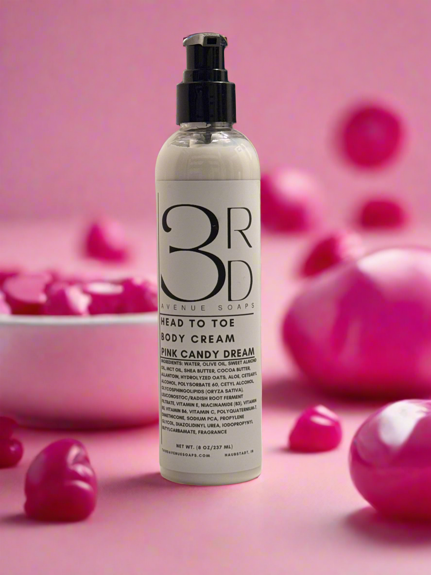 Pink Candy Dream Head to Toe Body Cream