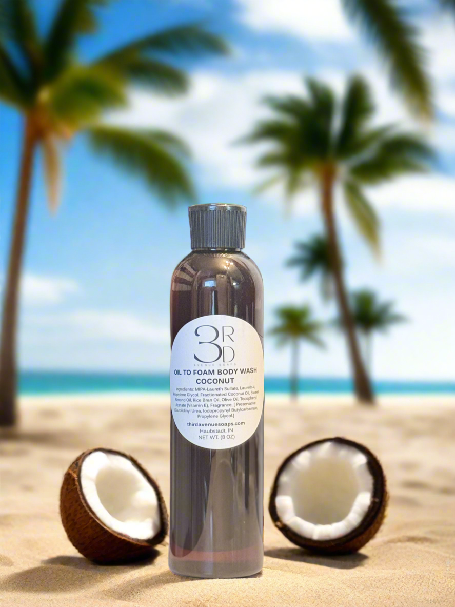 Coconut Oil to Foam Body Wash